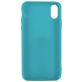 Mobigear Colors Coque iPhone XS Max Coque arrière en TPU Souple - Turquoise