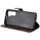 Mobigear Zipper Housse Huawei P40 Lite 5G Etui Porte-Monnaie - Marron