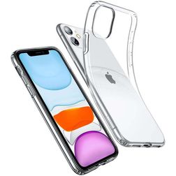 Mobigear Ultra Thin Transparent iPhone 11 TPU souple Coque arrière - Transparent