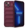 Mobigear Bumpy Coque iPhone 14 Plus Coque arrière en TPU Souple - Bordeaux