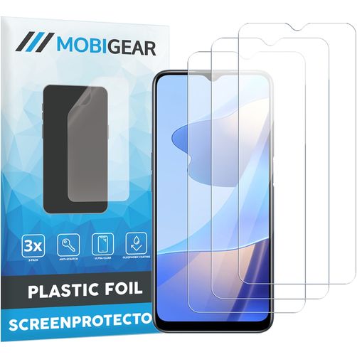 Mobigear OPPO A54s Protection d'écran Film - Compatible Coque (Lot de 3)