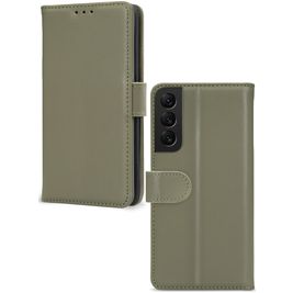 Mobilize Premium Gelly Wallet Housse Samsung Galaxy S22 Etui Porte-Monnaie - Vert