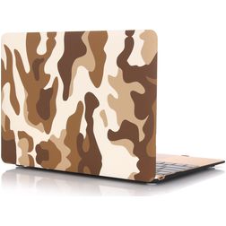 Mobigear Design MacBook Air 11 pouces (2010-2016) Coque rigide pour MacBook - Desert Camauflage - Modèle A1370 / A1465