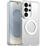 Mobigear Shockproof Coque Samsung Galaxy S26 Ultra MagSafe Coque arrière Rigide - Blanc
