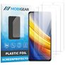 Mobigear POCO X3 Pro Protection d'écran Film - Compatible Coque (Lot de 3)