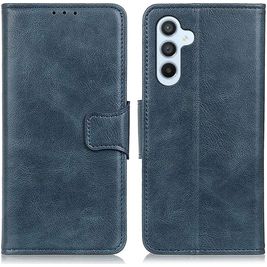 Mobigear Classy Housse Samsung Galaxy A54 Etui Porte-Monnaie - Bleu