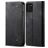 Mobigear Denim Slim Housse Samsung Galaxy Note 10 Lite Etui Porte-Monnaie - Noir