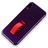 Mobigear Rubber Ring iPhone XS Max Plastique rigide Coque arrière avec bague de maintien - Violet