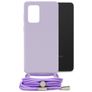 Mobilize Lanyard Gelly Samsung Galaxy A33 TPU souple Coque avec cordon - Pastel Purple