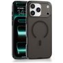 Mobigear Shockproof Grip Coque iPhone 17 Pro MagSafe Coque arrière Rigide - Noir