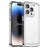 Mobigear Crystal Coque Transparente iPhone 15 Pro Coque arrière en TPU Souple - Transparent