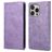 Mobigear Wallet Housse iPhone 16 Pro Etui Porte-Monnaie - Violet