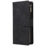 Mobigear Zipper Housse Samsung Galaxy Note 10 Lite Etui Porte-Monnaie - Noir
