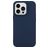 Mobigear Colors Coque iPhone 14 Pro Coque arrière en TPU Souple - Bleu Marin