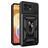 Mobigear Armor Ring Cam Slide Coque Motorola Edge 40 Pro Coque arrière Rigide Anti-Chocs avec Anneau-Support et Protecteur Lentilles - Noir