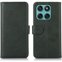 Mobigear Wallet Housse Motorola Edge 60 Fusion Etui Porte-Monnaie - Vert