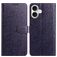 Mobigear Flowers Housse iPhone 17 Etui Porte-Monnaie - Violet