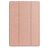 Mobigear Tri-Fold Gel Coque Samsung Galaxy Tab A8 10.5 (2021) Etui en TPU,Similicuir - Rose doré