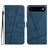 Mobigear Stitch Housse iPhone Air Etui Porte-Monnaie - Bleu