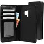 Mobiparts Excellent Wallet Housse Samsung Galaxy S9 Etui Porte-Monnaie - Jade Black