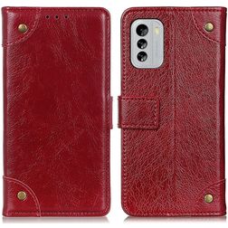 Mobigear Ranch Housse Nokia G60 5G Etui Porte-Monnaie - Bordeaux