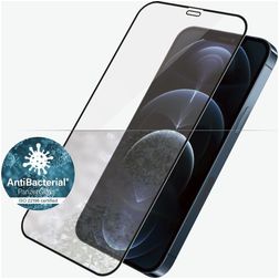 PanzerGlass Edge to Edge iPhone 12 Pro Max Verre trempé Protection d'écran - Compatible Coque - Noir