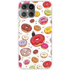 Mobigear Design Coque iPhone 12 Pro Max Coque arrière en TPU Souple - Donut