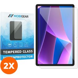 Mobigear Lenovo Tab P11 Pro Gen 2 Verre trempé Protection d'écran - Compatible Coque (Lot de 2)