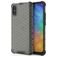 Mobigear Honeycomb Coque Xiaomi Redmi 9A Coque arrière Rigide Anti-Chocs - Gris