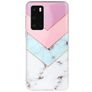 Mobigear Marble Coque Huawei P40 Coque arrière en TPU Souple - Tricolore