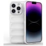 Mobigear Bumpy Coque iPhone 15 Pro Coque arrière en TPU Souple - Blanc