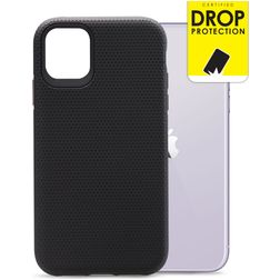 My Style Tough Coque iPhone 11 Coque arrière Rigide Anti-Chocs - Noir