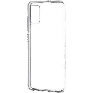 Mobiparts Classic Coque Transparente Samsung Galaxy A51 Coque arrière en TPU Souple - Transparent