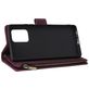 Mobigear Zipper Housse Samsung Galaxy S10 Lite Etui Porte-Monnaie - Rouge