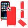 Mobigear Lanyard iPhone 14 Plus Coque avec cordon en Silicone - Rouge