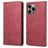 Mobigear Wallet Housse iPhone 16 Pro Max Etui Porte-Monnaie - Rouge