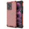 Mobigear Honeycomb Coque POCO X5 Pro Coque arrière Rigide Anti-Chocs - Rouge