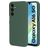 Mobiparts Coque Samsung Galaxy A16 Coque arrière en Silicone - Forest Green