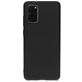 Mobiparts Coque Samsung Galaxy S20 Plus Coque arrière en Silicone - Noir