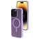 Mobiparts Hardcover Coque iPhone 14 Pro Max MagSafe Coque arrière Rigide - Satin Lila