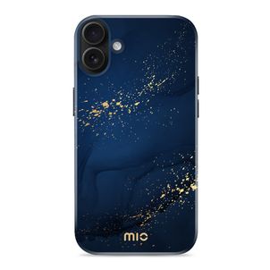 MIO Coque iPhone 16 MagSafe Coque arrière Rigide - Midnight Sparkle