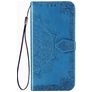 Mobigear Mandala Housse Google Pixel 4a Etui Porte-Monnaie - Bleu