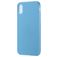 Mobigear Colors Coque iPhone XS Max Coque arrière en TPU Souple - Bleu