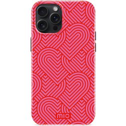 MIO Coque iPhone 15 Pro Max MagSafe Coque arrière Rigide - Wild Hearts