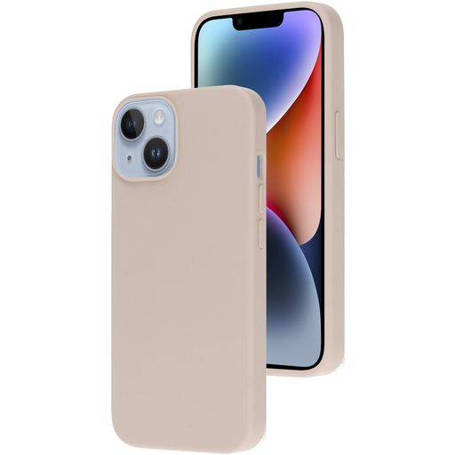 Mobiparts Coque iPhone 14 Coque arrière en Silicone - Soft Salmon