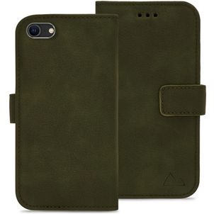 My Style Flex Wallet Housse iPhone SE (2020) Etui Porte-Monnaie - Forest Green