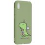 Mobigear Croco Coque HONOR 8S Coque arrière en TPU Souple - Dino