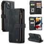 Caseme C30 Housse iPhone 13 Pro Max Etui Porte-Monnaie - Noir