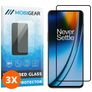 Mobigear Premium OnePlus Nord 2 Verre trempé Protection d'écran - Compatible Coque - Noir (Lot de 3)