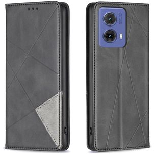 Mobigear Rhombus Slim Housse Motorola Moto G85 Etui - Noir